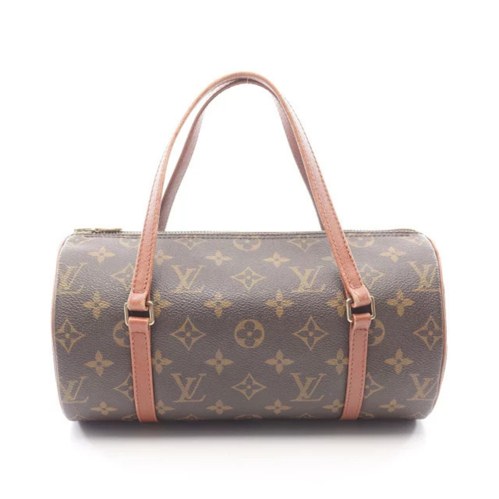 Louis Vuitton Papillon Monogram handbag canvas leather brown
